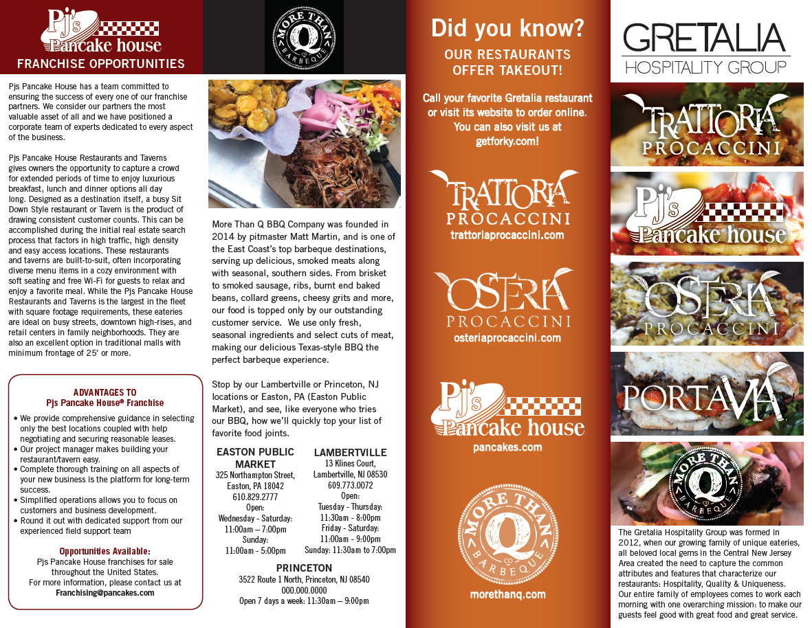 Gretalia Hospitality Brochure