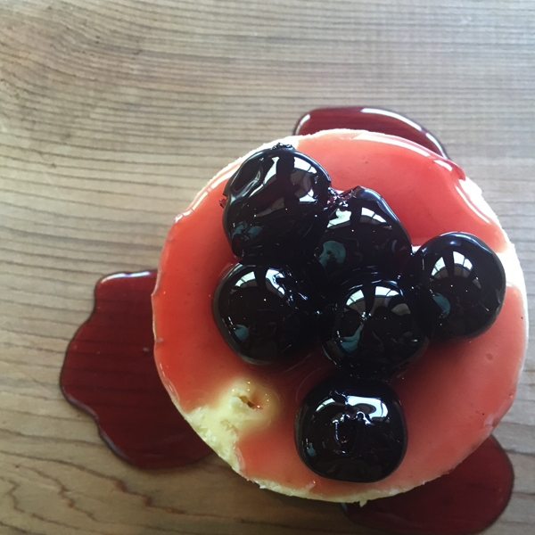 blueberry cream dessert